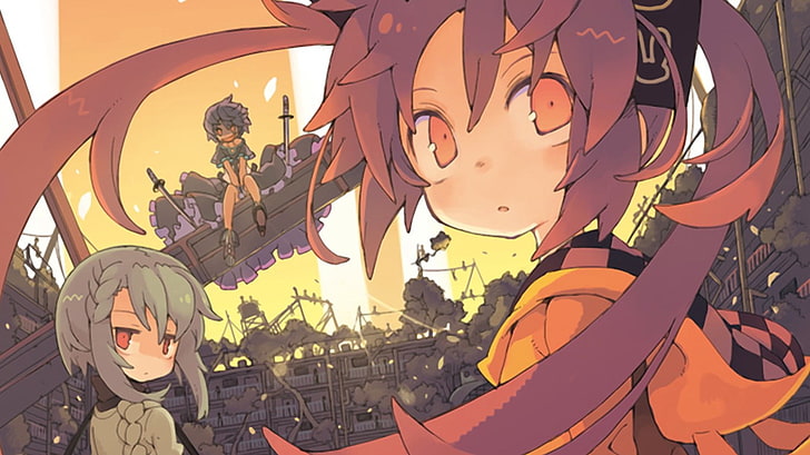 Anime Charakter Abbildung, Aihara Enju, Anime, Black Bullet, HD-Hintergrundbild