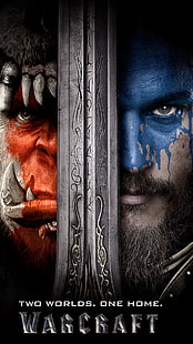 Plakat postaci z Warcrafta, plakat Warcrafta, filmy, filmy hollywoodzkie, hollywood, 2015, Tapety HD HD wallpaper