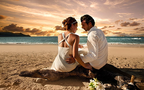 Couple in Love Picture, man, male, girl, woman, love, photo, HD wallpaper HD wallpaper