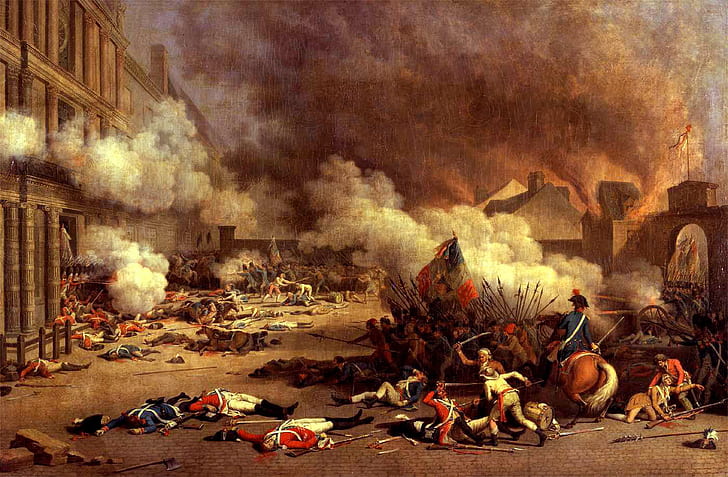 Wars, Battle, French Revolution, HD wallpaper