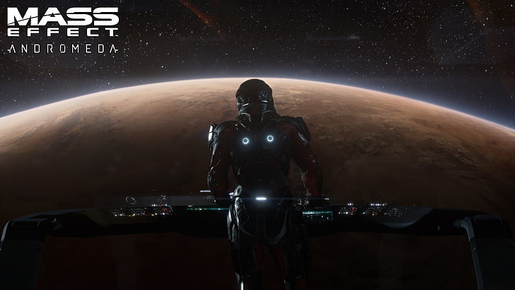 Mass Effect Andromeda дигитален тапет, Mass Effect, Mass Effect 4, Mass Effect: Andromeda, HD тапет