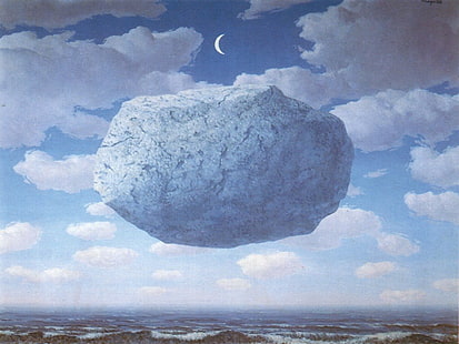 ความสมจริงของเวทมนตร์René Magritte เซอร์เรียล, วอลล์เปเปอร์ HD HD wallpaper
