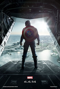 Капитан Америка, Крис Эванс, Капитан Америка: Зимний Солдат, HD обои HD wallpaper