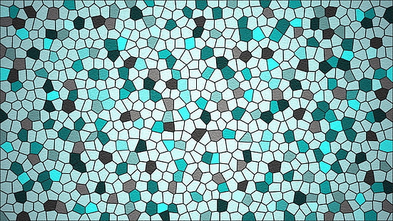 backgrounds, mosaic, ocean, textures, tiles, HD wallpaper HD wallpaper