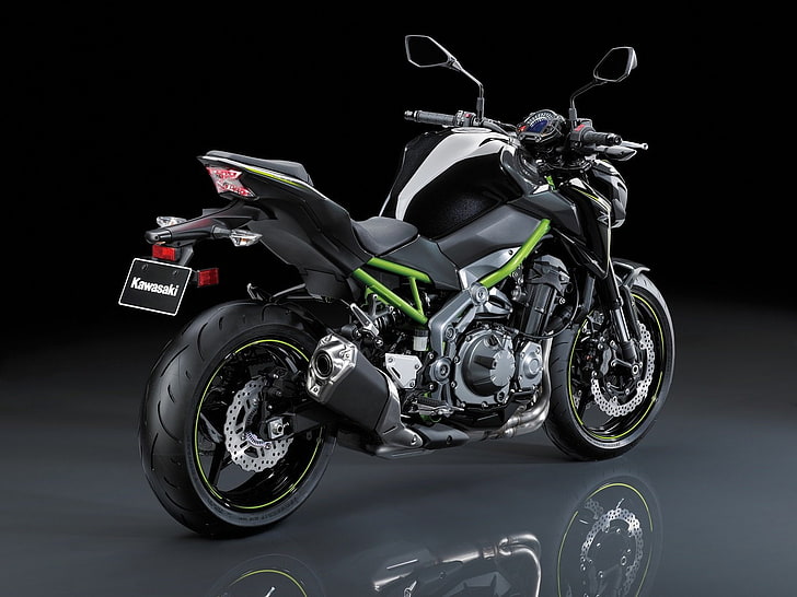 2017, kawasaki, мотоциклети, z900, HD тапет
