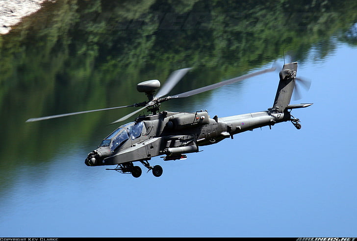 aircraft, apache, army, attack, helicopter, military, vehicle, HD wallpaper