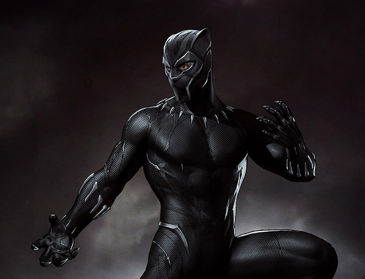5K, Black Panther, Arte conceptual, Fondo de pantalla HD