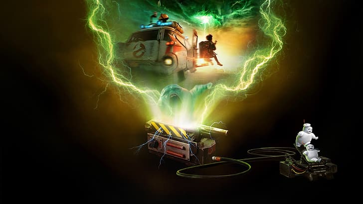 Ghostbusters: Afterlife, film, Ghostbusters, Sfondo HD