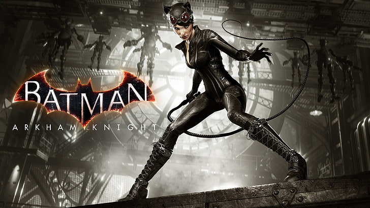 Catwoman, video games, Batman: Arkham Knight, HD wallpaper