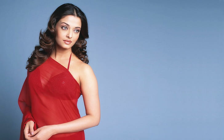 saree vermelho de aishwarya rai, aishwarya rai, aishwarya, saree, celebridade, meninas, celebridades, atriz, modelo, bollywood, HD papel de parede