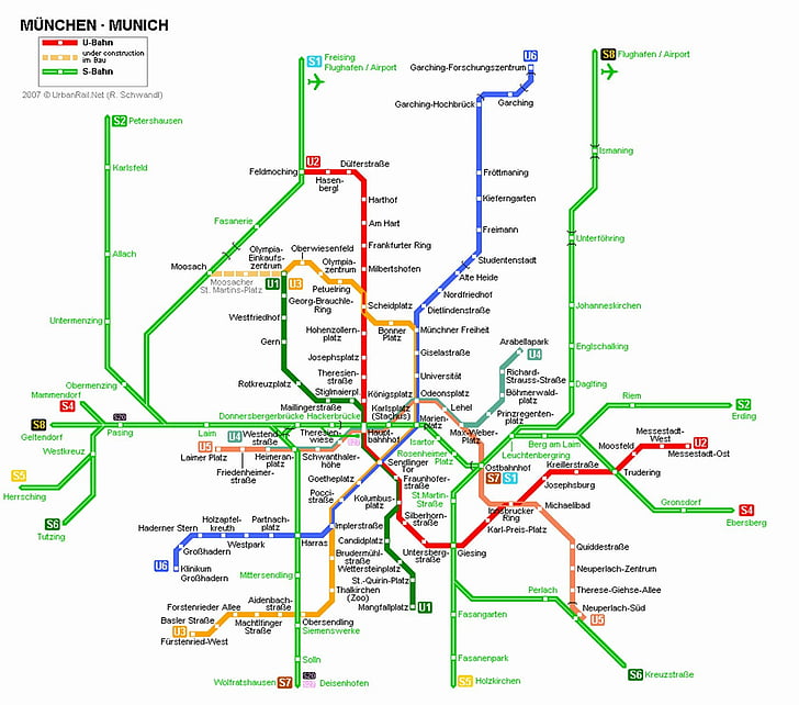 Munich mapa metro grande HD fondos de pantalla descarga gratuita |  Wallpaperbetter