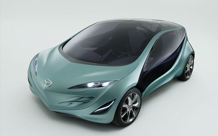2010 Mazda Sky Concept, conceito cinza mazda, 2010, conceito, mazda, HD papel de parede