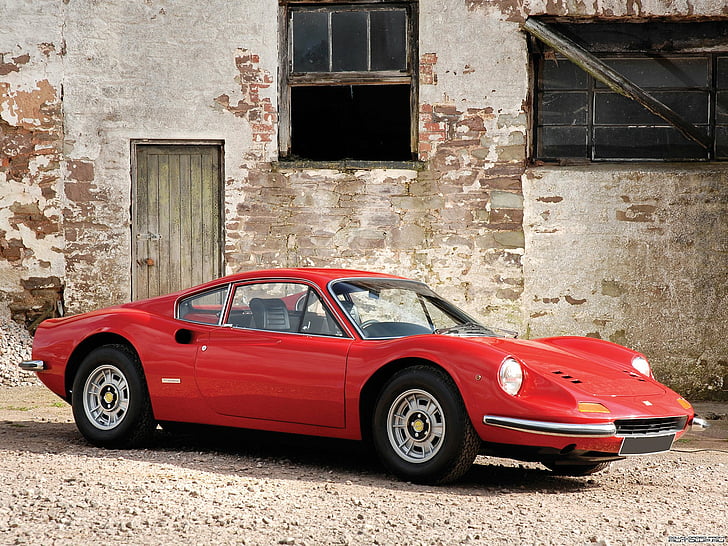Ferrari, Ferrari Dino 246 GT, Fondo de pantalla HD