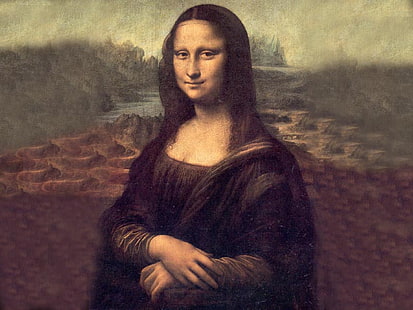 Mona Lisa Mona Lisa Abstrak Seni HD Lainnya, Mona Lisa, Wallpaper HD HD wallpaper