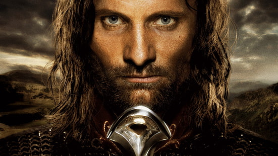 Ringenes herre tapeter, filmer, Ringenes herre, Ringenes herre: Kungens återkomst, Aragorn, Viggo Mortensen, HD tapet HD wallpaper