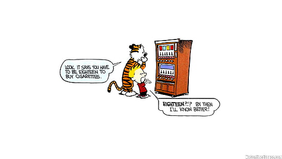 Calvin Hobbes Komik Gambar gratis, kartun, calvin, komik, hobbes, gambar, Wallpaper HD HD wallpaper