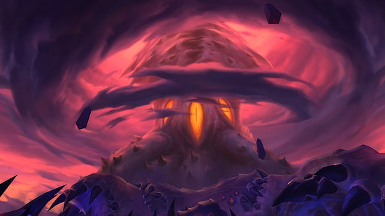 World of Warcraft, World of Warcraft: Schlacht um Azeroth, N'Zoth (Warcraft), HD-Hintergrundbild HD wallpaper