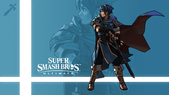 Videospiel, Super Smash Bros. Ultimate, Marth (Fire Emblem), HD-Hintergrundbild HD wallpaper
