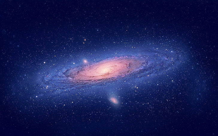 galaksi bintang pusaran bekuan-Fotografi Space HD Wallp .., ilustrasi galaksi spiral, Wallpaper HD