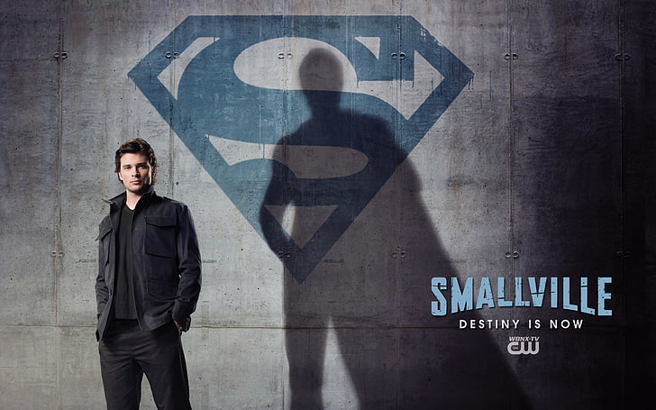 Smallville Destiny is now digital wallpaper, hero, The series, Superman, spot, Tom Veling, family sign, Smallville, Clark Kent, brur, HD wallpaper