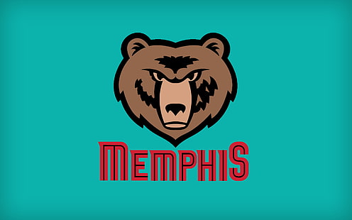Basketball, Memphis Grizzlies, Emblem, NBA, HD-Hintergrundbild HD wallpaper