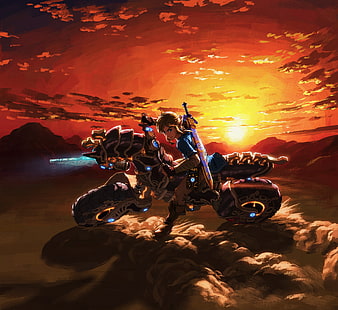 Die Legende von Zelda: Atem der Wildnis, 4K, Meisterzyklus Null, 8K, HD-Hintergrundbild HD wallpaper