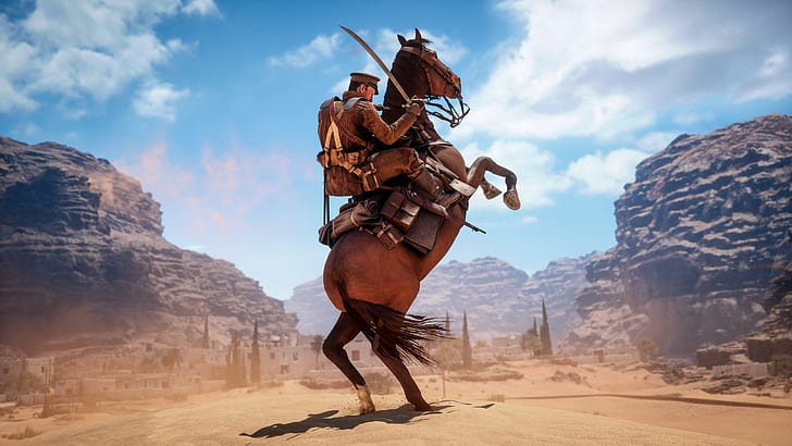 Sinai Desert 1, Battlefield 1, Gameplay, Wallpaper HD
