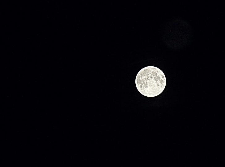 Luna HD Wallpaper, luna llena gris, Espacio, Luna, Hermosa, Noche, cielo  nocturno, Fondo de pantalla HD | Wallpaperbetter