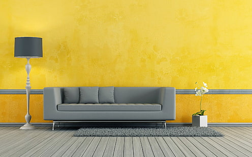design, estilo, sofá, interior, sala de estar, HD papel de parede HD wallpaper