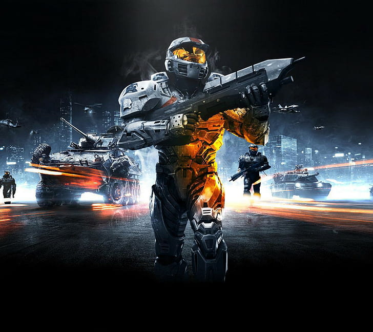 Wallpaper digital Halo, Battlefield, Halo, Wallpaper HD