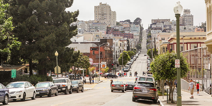 San Francisco di permukaan jalan, Wallpaper HD