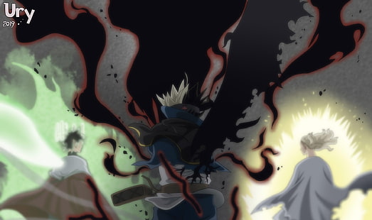 Anime, Schwarzklee, Asta (Schwarzklee), Yuno (Schwarzklee), HD-Hintergrundbild HD wallpaper