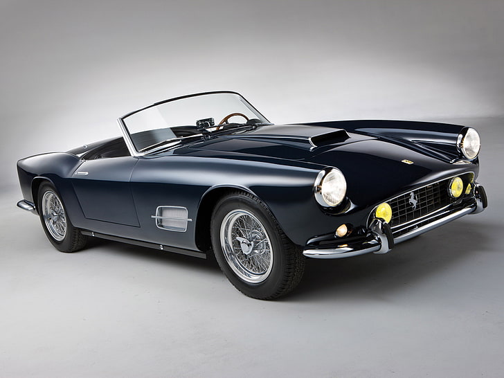 1957, 250, Калифорния, Ferrari, G T, LWB, ретро, ​​Spyder, суперкар, суперкары, HD обои