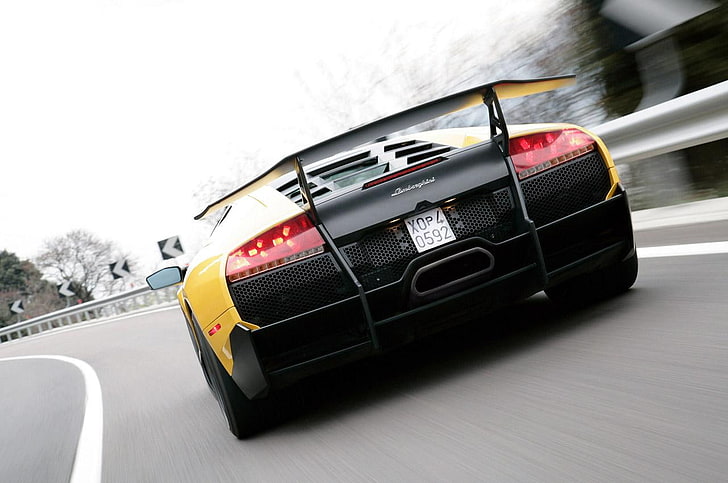 Lamborghini Murci © lago LP 670-4 SuperVeloce, lamborghini sv_murcielago 2009, bil, HD tapet