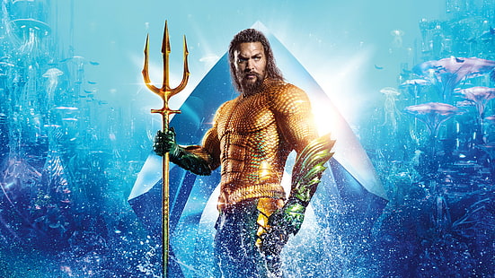 Película, Aquaman, Jason Momoa, Fondo de pantalla HD HD wallpaper