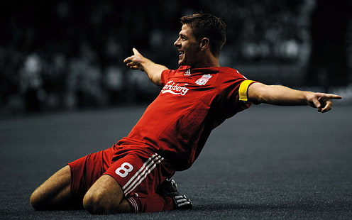 Gerrard, La Galaxy, Liverpool, Steven Gerrard, HD-Hintergrundbild HD wallpaper
