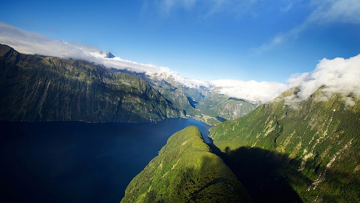 new zealand fjords-scenery HD Wallpaper, HD wallpaper