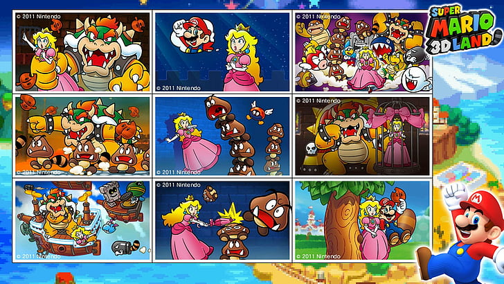 Mario, Super Mario 3D Land, HD wallpaper