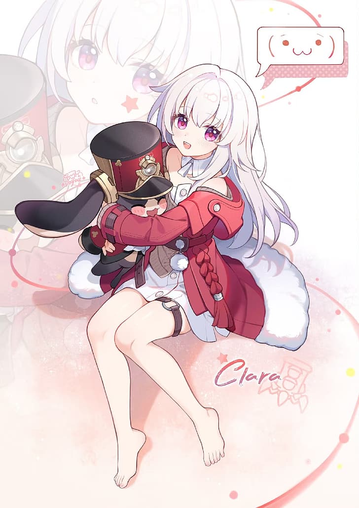 Clara (Honkai: Star Rail), Anime-Mädchen, Honkai: Star Rail, Loli, HD-Hintergrundbild, Handy-Hintergrundbild