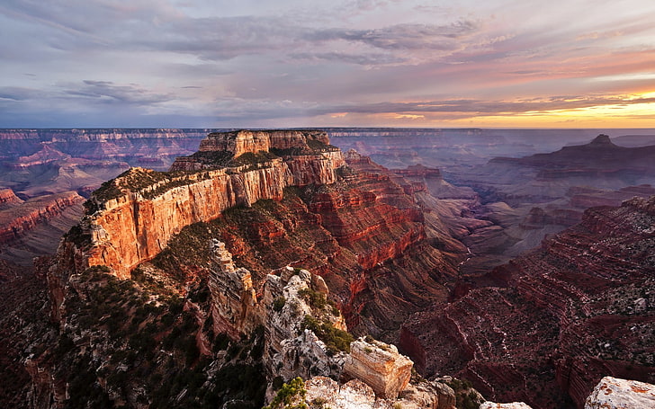 natur, landskap, Grand Canyon, kanjon, HD tapet