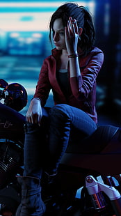 Claire Redfield, Resident Evil, Resident Evil 2, Resident Evil 2 Remake, grafika gier wideo, dziewczyny z gier wideo, postacie z gier wideo, Horror z gier wideo, Tapety HD HD wallpaper
