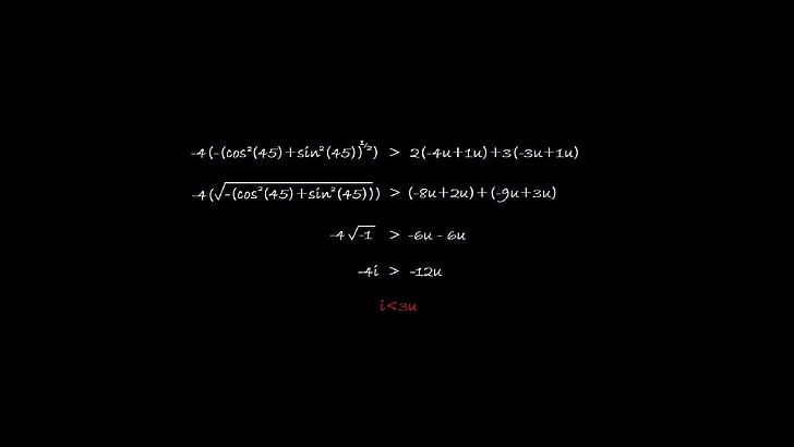 black background with text overlay, quote, love, mathematics, formula, minimalism, HD wallpaper