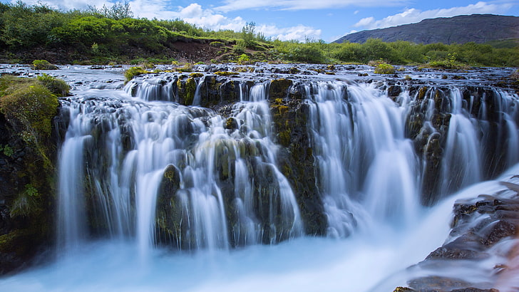 8k uhd Wasserfall, HD-Hintergrundbild