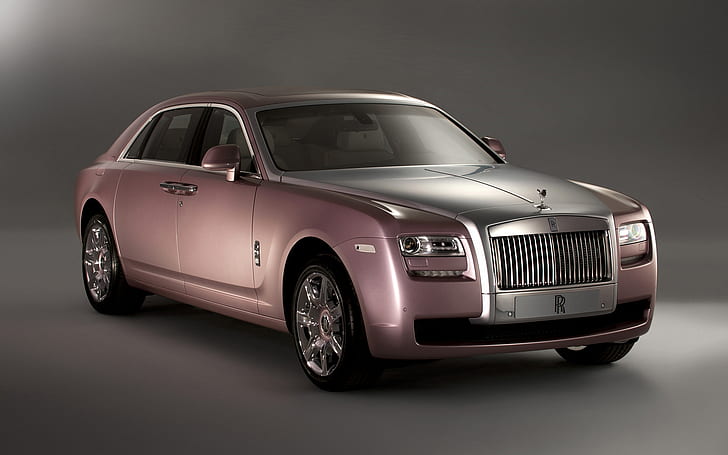 2011 Rolls Royce Rose Quartz Ghost, HD wallpaper