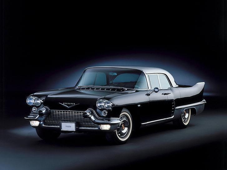 1957, Brougham, Cadillac, Eldorado, lusso, retrò, Sfondo HD