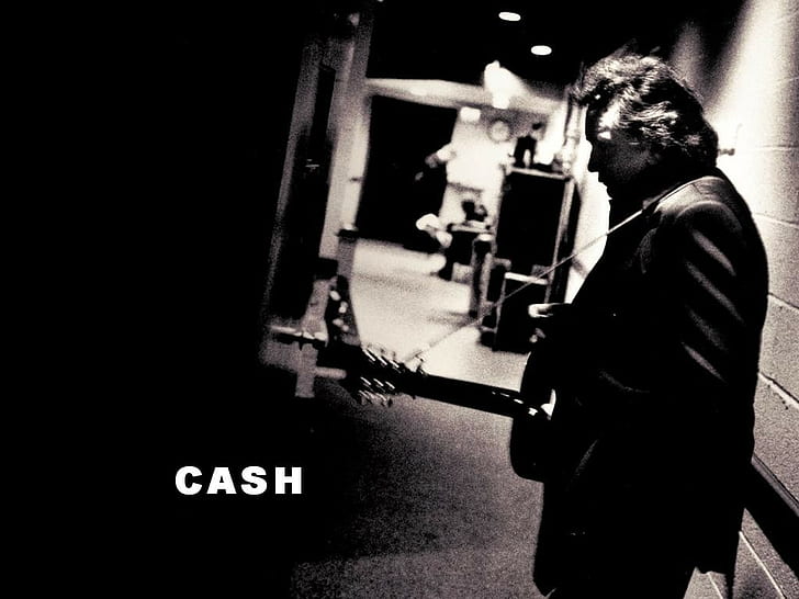 Johnny Cash, music, musician, HD wallpaper