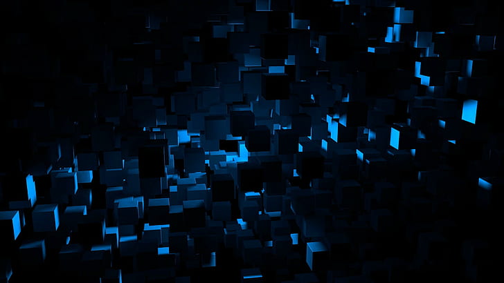 Cubo, 3D, abstracto, Fondo de pantalla HD | Wallpaperbetter
