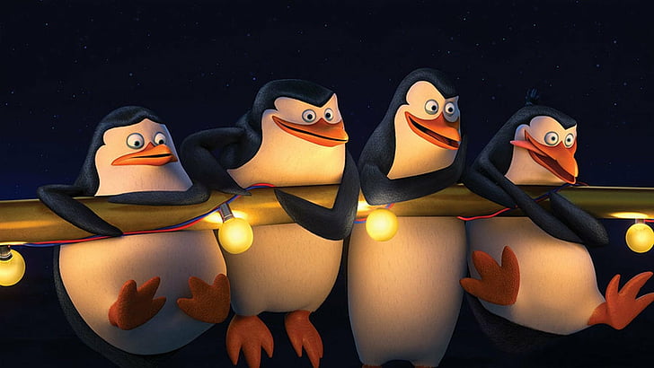 Филм, Пингвини от Мадагаскар, HD тапет