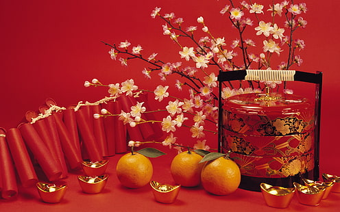 Holiday, Chinese New Year, HD wallpaper HD wallpaper