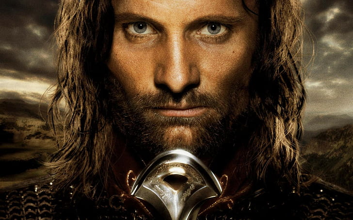filmes, O Senhor dos Anéis, O Senhor dos Anéis: O Retorno do Rei, Aragorn, Viggo Mortensen, HD papel de parede